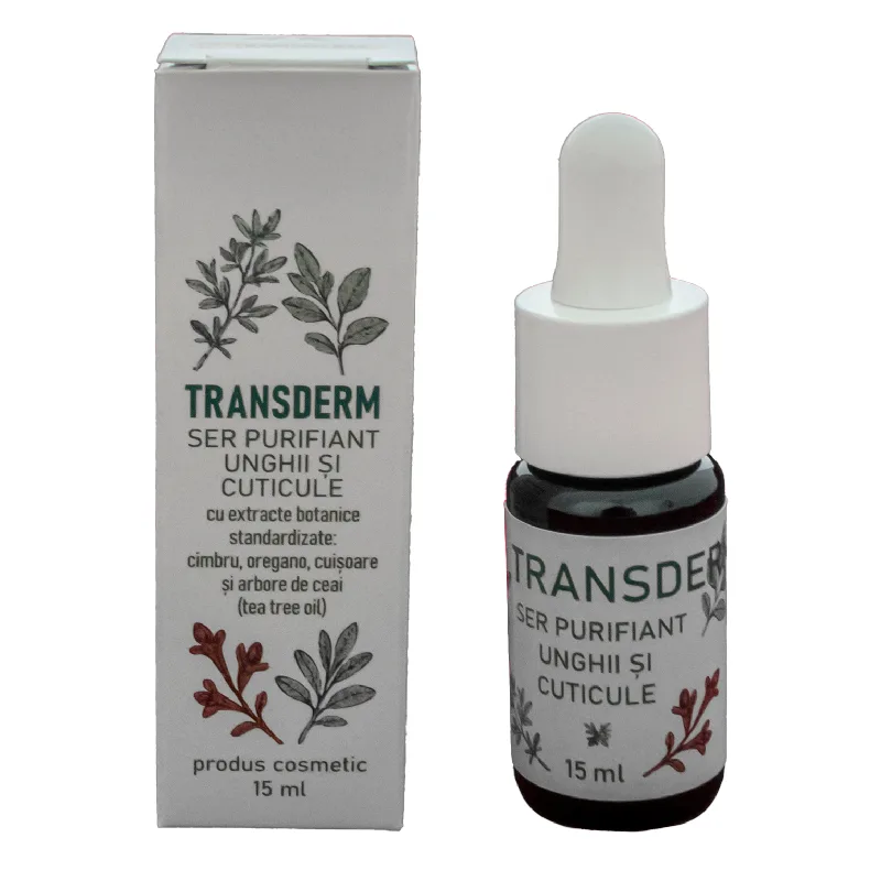 Ser purifiant pentru unghii si cuticule, 15 ml, Transderm — preț și oferte