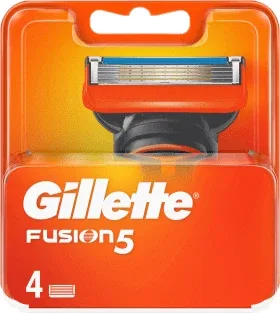Gillette Rezerve lame pentru ras Fusion, 4 buc — preț și oferte