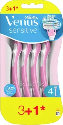 Gillette Venus Aparat de ras pentru piele sensibilă, 4 buc — preț și oferte