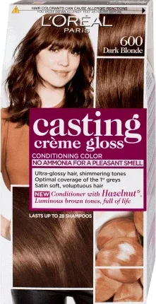 Loreal Paris CASTING CREME GLOSS Vopsea păr 600 blond închis, 1 buc — preț și oferte