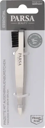 Parsa Beauty Pensetă cu perie de sprâncene, 1 buc — preț și oferte