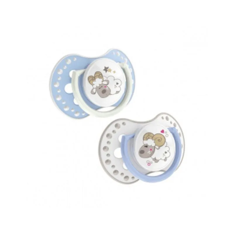 LOVI Suzeta Silicone Dynamic Night&Day baiat 22/809, Oita, 0-3 luni, 2 bucati — preț și oferte