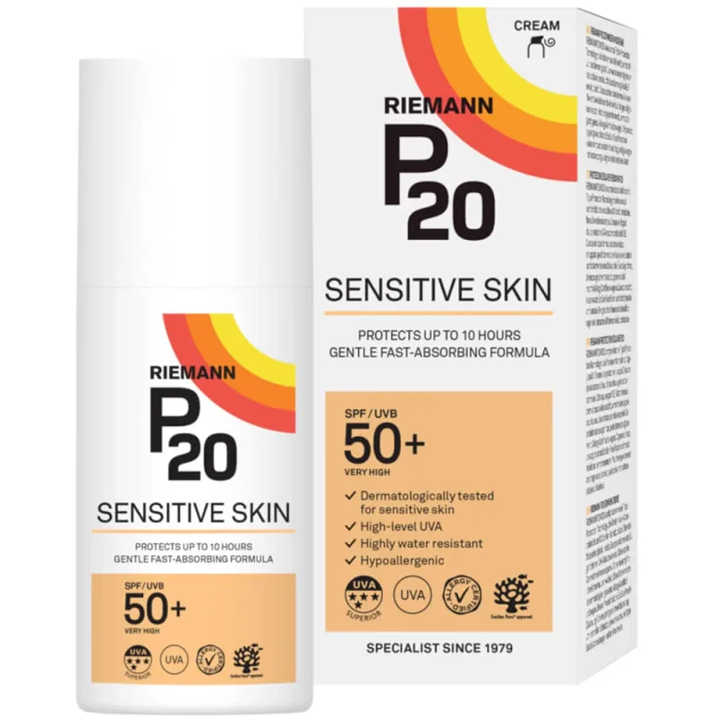 Sensitive Crema de fata si corp cu factor de protectie SPF 50+, RIEMANN P20, 200 ml — preț și oferte