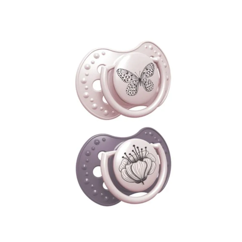 LOVI Suzeta Silicone Dynamic Botanic fata 22/875, 18luni+, 2 bucati — preț și oferte