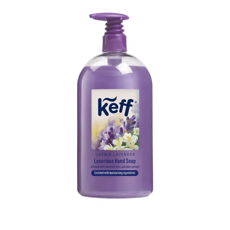 Sapun lichid cu iasomie si lavanda, 500 ml, Keff — preț și oferte
