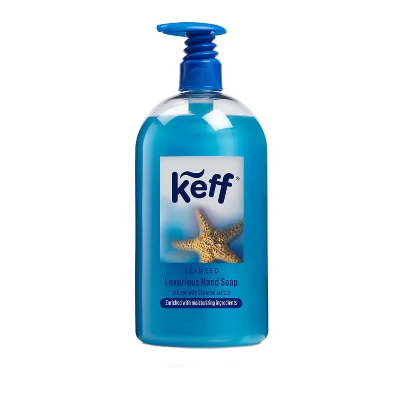 Sapun lichid de maini cu alge marine, 500 ml, Keff — preț și oferte