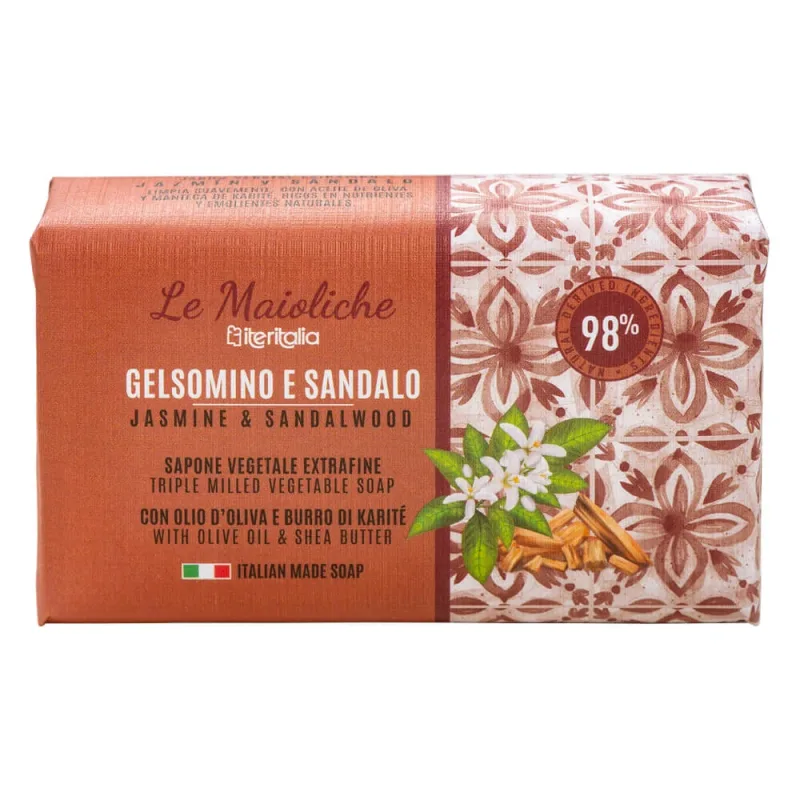 Sapun vegetal cu iasomie si santal, 175g, Iteritalia — preț și oferte