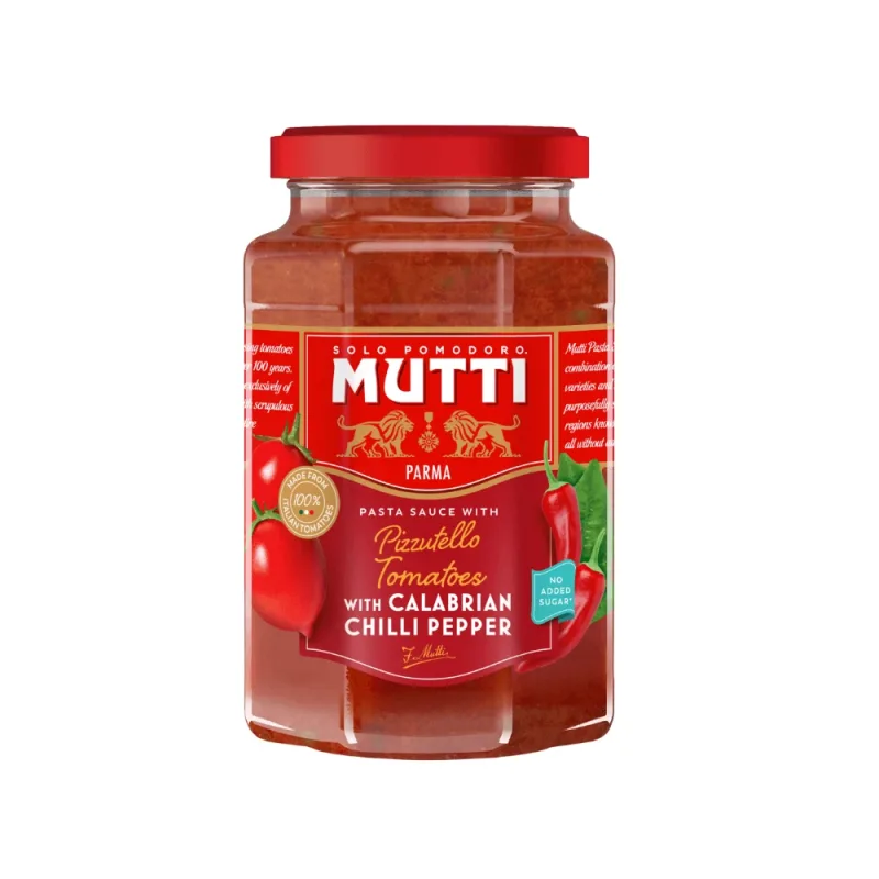 Sos pentru paste cu rosii Pizzutello si ardei calabrez, 400 g, Mutti — preț și oferte
