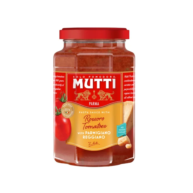 Sos pentru paste cu rosii Rossoro si Parmigiano reggiano, 400 g, Mutti — preț și oferte