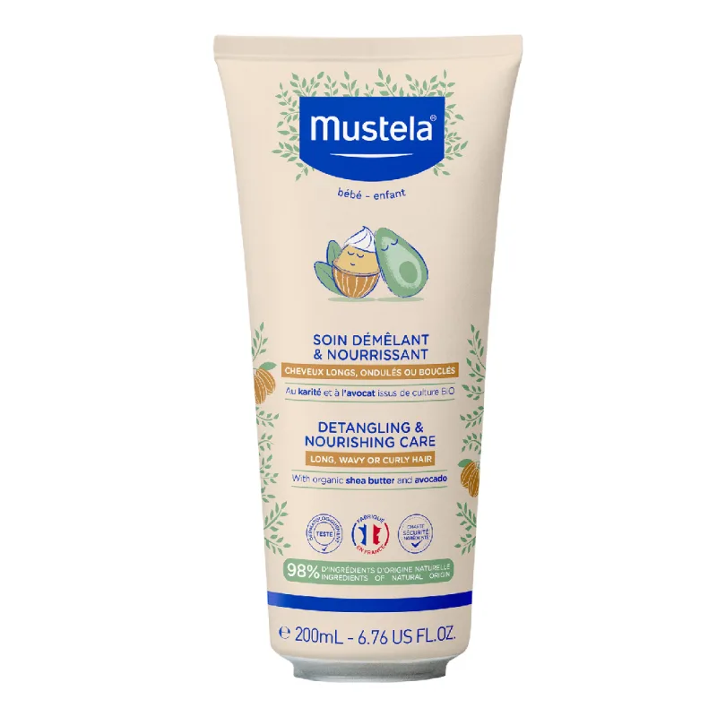 Crema hranitoare pentru descurcarea parului, 200 ml, Mustela — preț și oferte