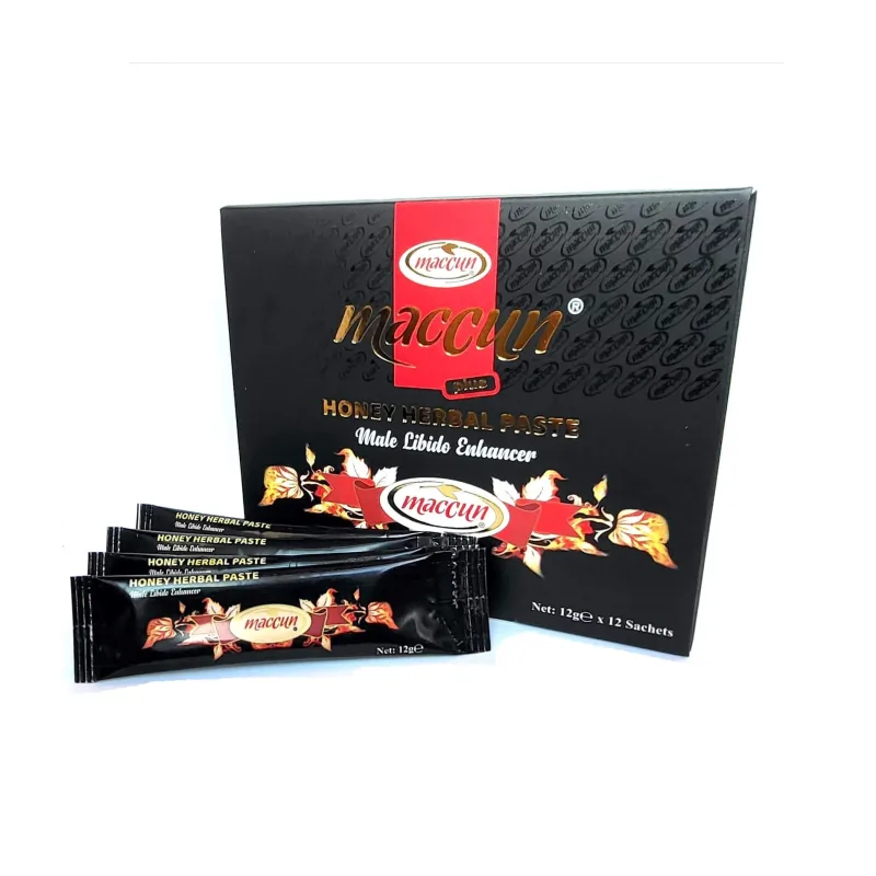 Pastă de miere pentru potență Afrodisiac Herbal, 12 plicuri x 12 g, Maccun — preț și oferte