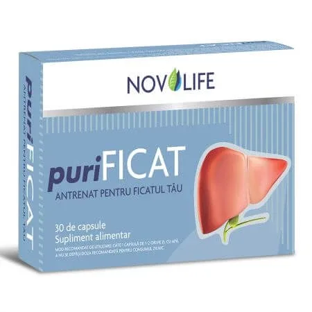PuriFICAT, 30 capsule, Novolife — preț și oferte
