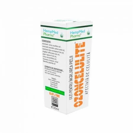 Ulei ozonat Ozoncelulite, 20 ml, HempMed Pharma — preț și oferte