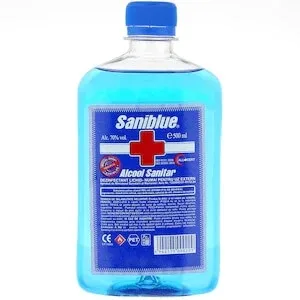 Alcool sanitar, 70%, 200 ml, Saniblue — preț și oferte