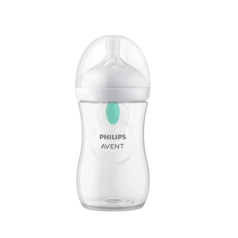 Biberon cu dispozitiv anticolici Natural Response, 1 luna+, 260 ml, Philips Avent — preț și oferte