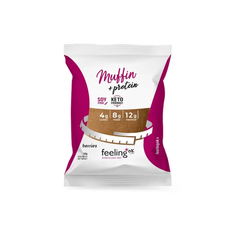 Briosa cu fructe de padure, 50 g, Feeling Ok — preț și oferte