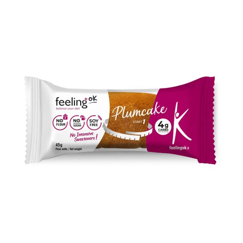 Mini chec cu portocale Low-Carbo Proteic fara zahar, 45 g, Feeling Ok — preț și oferte