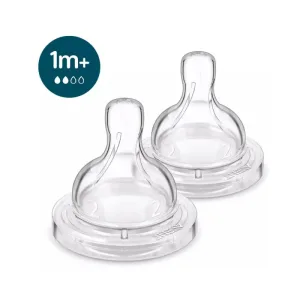 Tetina anti-colici cu debit lent, 1 luna+, Philips Avent
