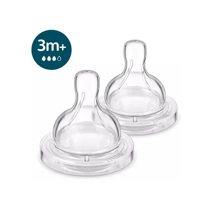 Tetina anti-colici cu debit mediu, 3 luni+, Philips Avent — preț și oferte