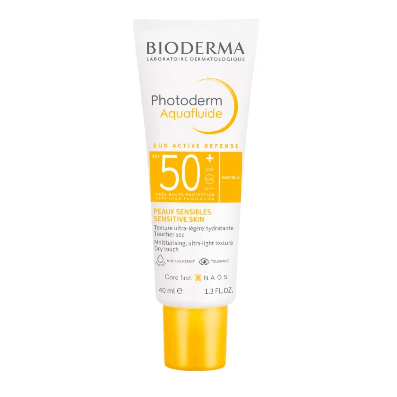 Bioderma Photoderm Aquafluide Fluid protectie solara Invisible SPF +50 , 40 ml — preț și oferte