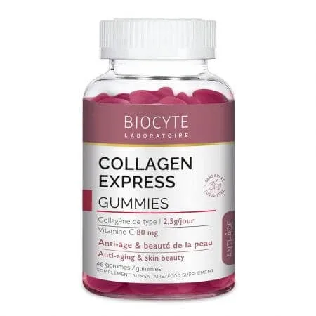 Collagen Express, 45 jeleuri, Biocyte — preț și oferte