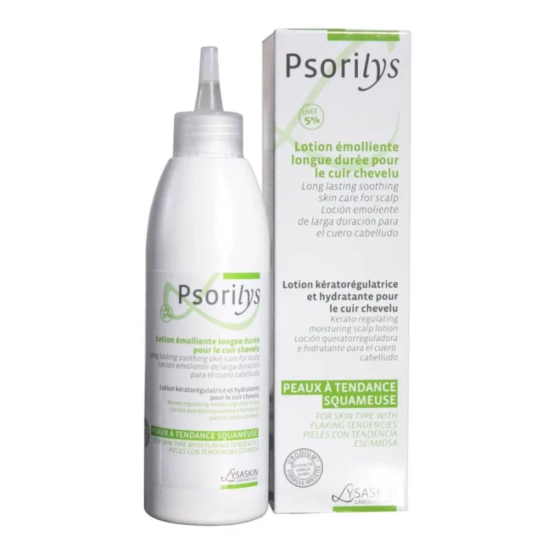 Loțiune pentru scalp cheratoreglatoare si hidratanta Psorilys, 150 ml, Lab Lysaskin — preț și oferte