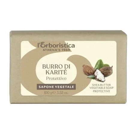 Sapun vegetal cu unt de shea, 100 g, L'Erboristica — preț și oferte