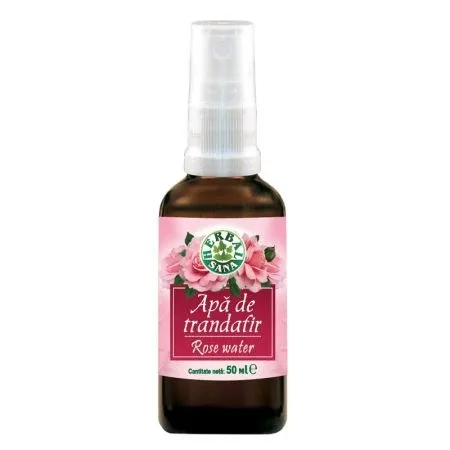 Apa de trandafiri spray, 50 ml, Herbavit — preț și oferte