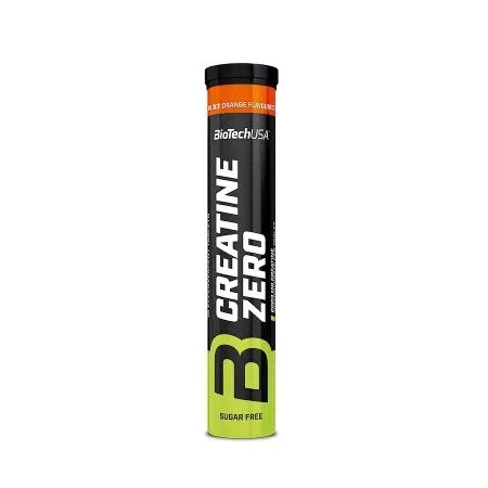 Creatina efervescenta Creatine Zero, Blood Orange, 18 tablete, Biotech USA — preț și oferte