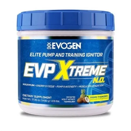 Pre Workout EVP Xtreme, Tropic Thunder, 480 g, Evogen Evogen Nutrition — preț și oferte