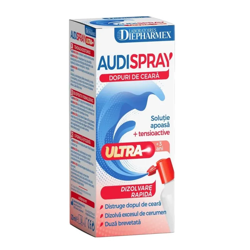 AudiSpray Ultra +3 ani, 20 ml, Lab Diepharmex — preț și oferte