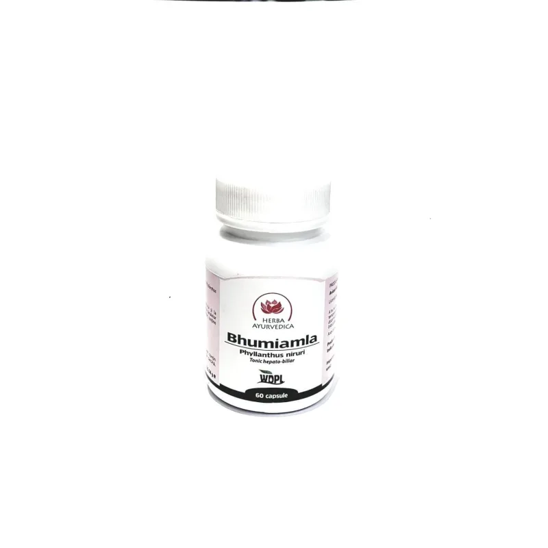 Bhumiamla, 60 capsule, Herba Ayurvedica — preț și oferte