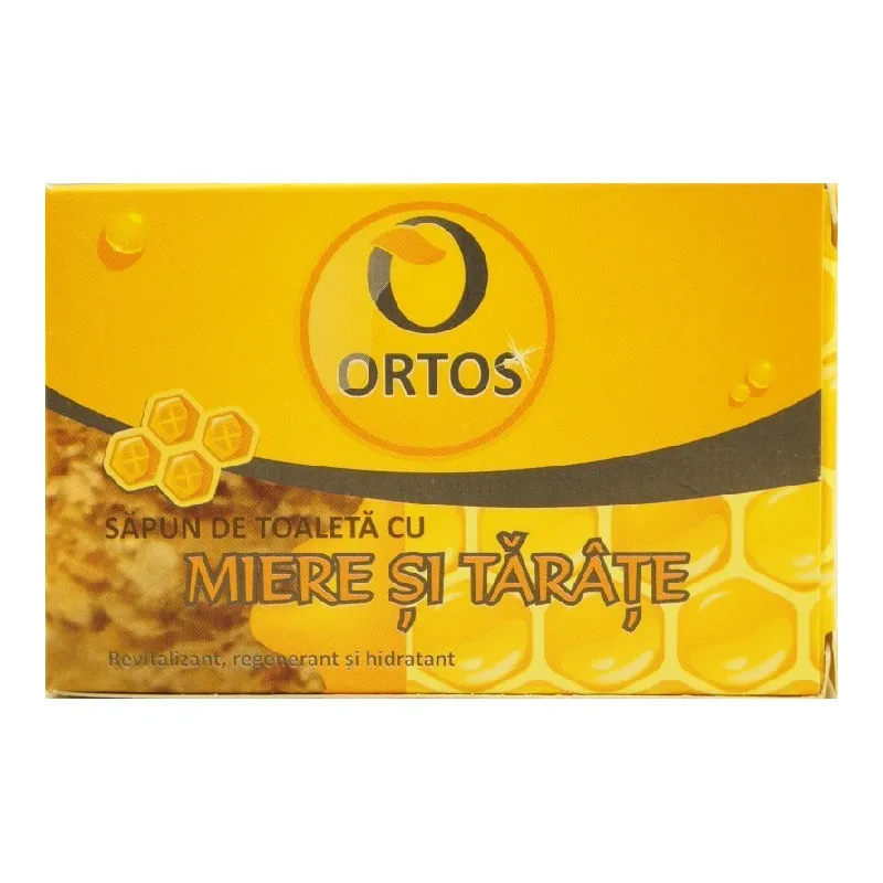 Sapun cu miere si tarate, 100g, Ortos ORTOS PROD — preț și oferte