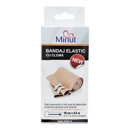Bondaj elastic cu clema, 10 cm x 4.5 cm, Minut — preț și oferte