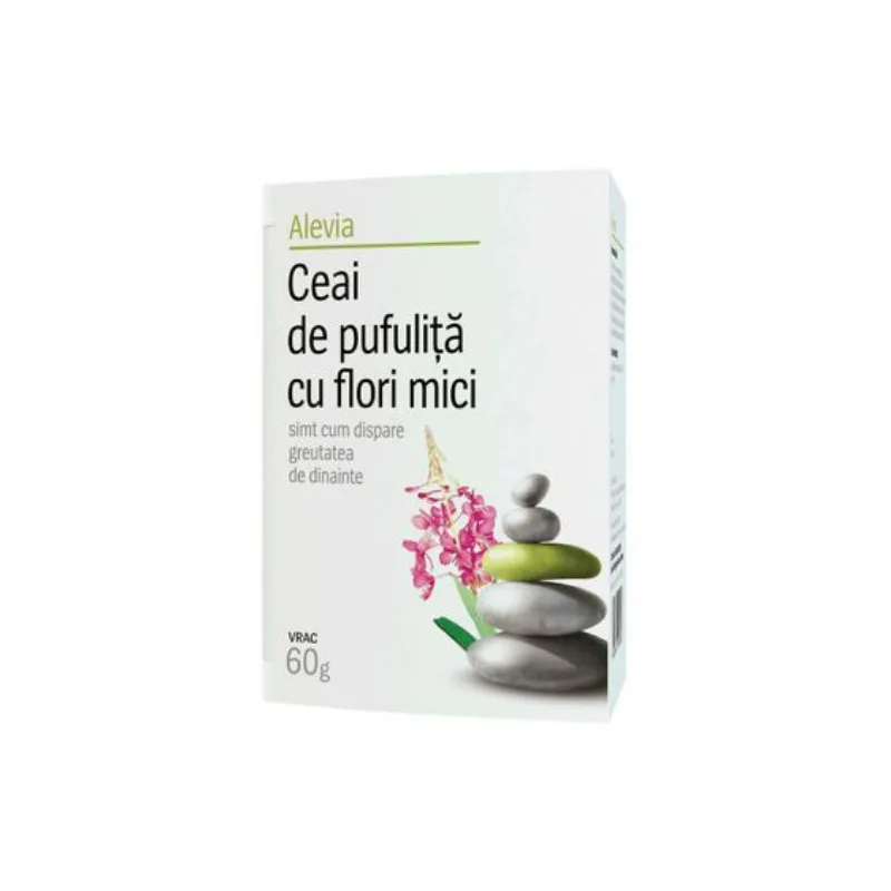 Ceai de pufulita cu flori mici, 50 g, Alevia — preț și oferte