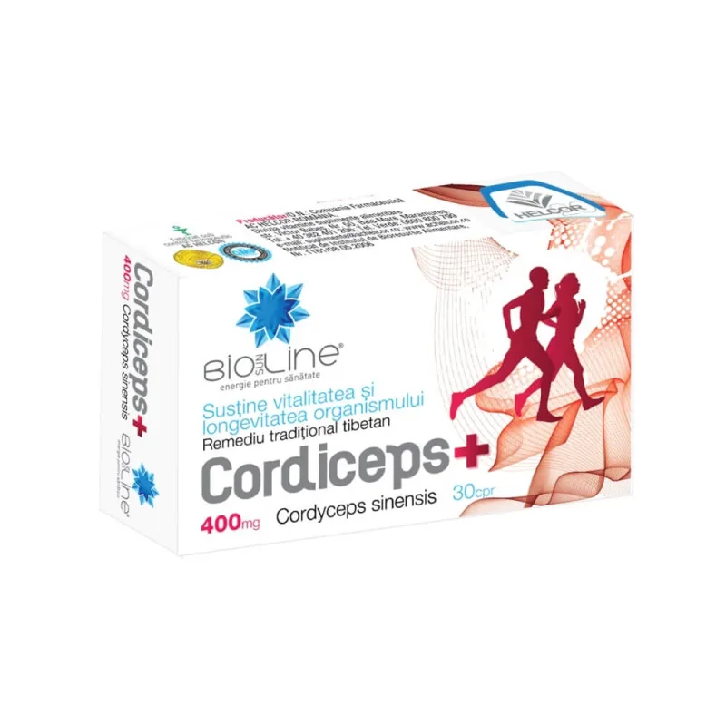 Cordiceps Plus, 30 comprimate, Helcor — preț și oferte