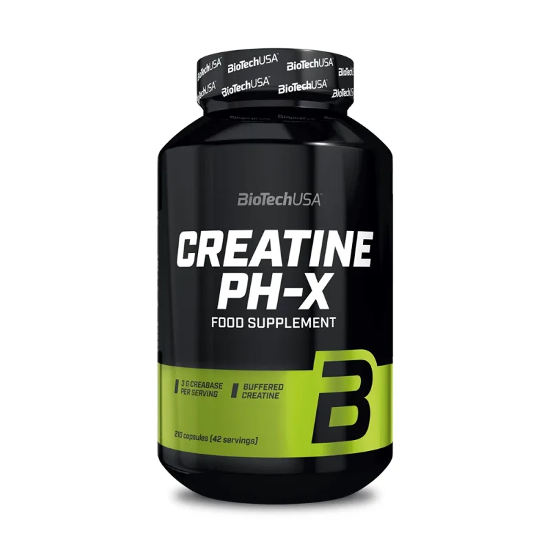 Creatine PH-X, 210 capsule, BioTechUSA — preț și oferte