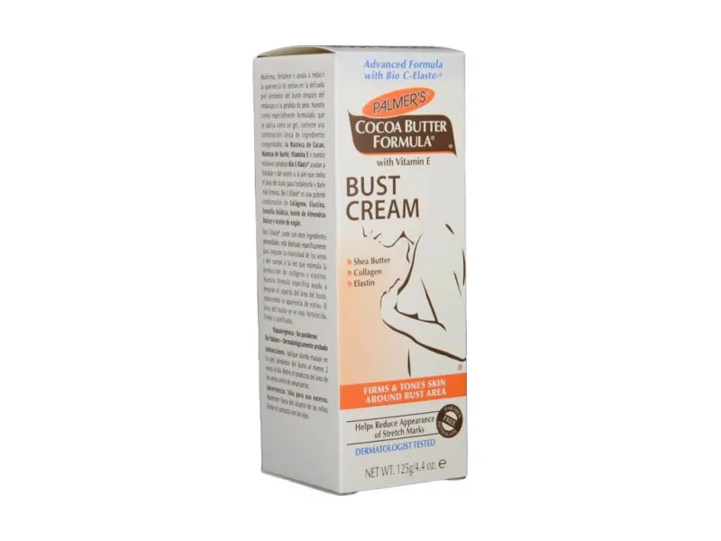 Cremă de masaj pentru Fermitate Bust Formulă Unt de Cacao, 125 g, Palmer's — preț și oferte