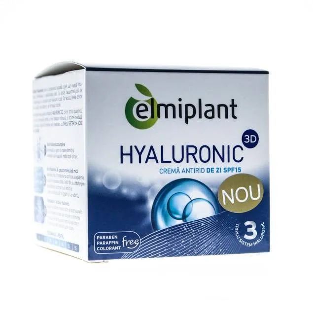 Elmiplant crema ten de zi cu acid hialuronic, 50ml — preț și oferte