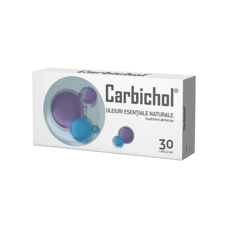 Carbichol, 30 capsule BIOFARM — preț și oferte