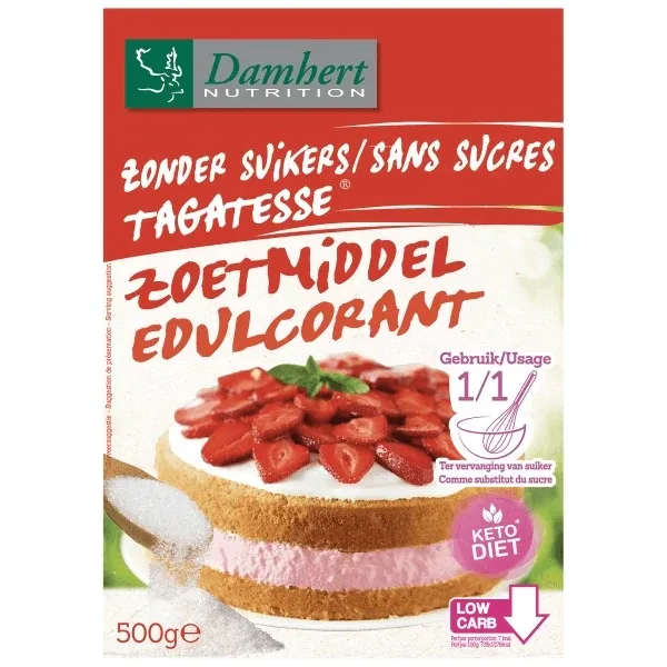 Indulcitor de masa natural pur Tagatesse, 500g, Damhert — preț și oferte