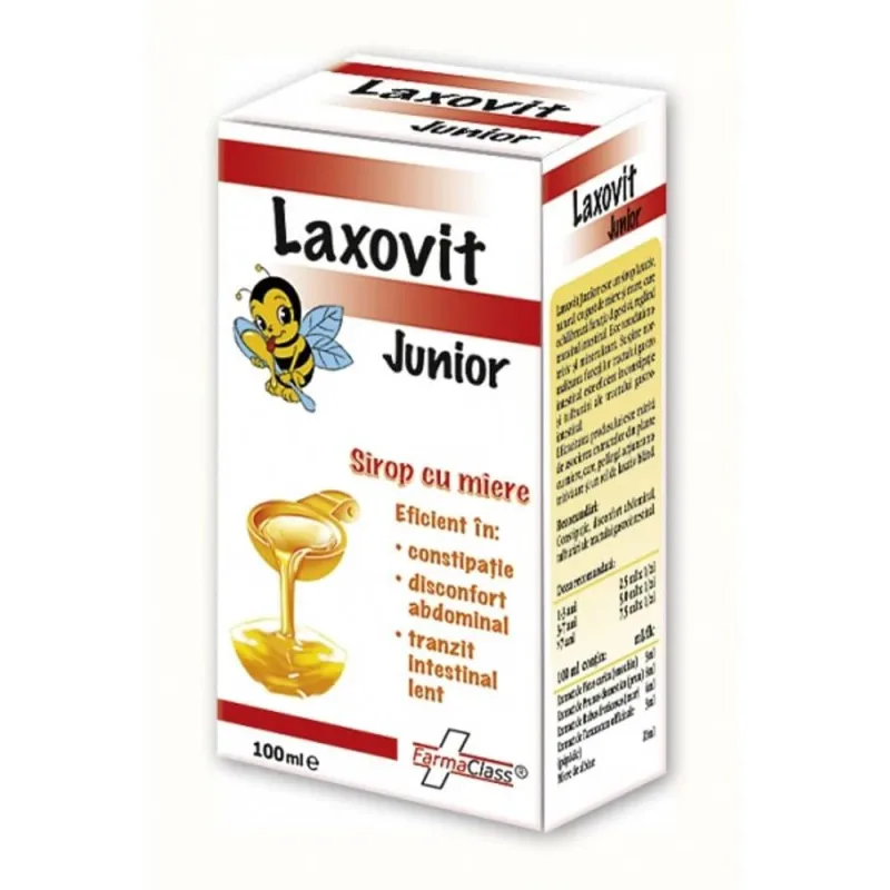 LaxoVit Junior, 100 ml, FarmaClass — preț și oferte