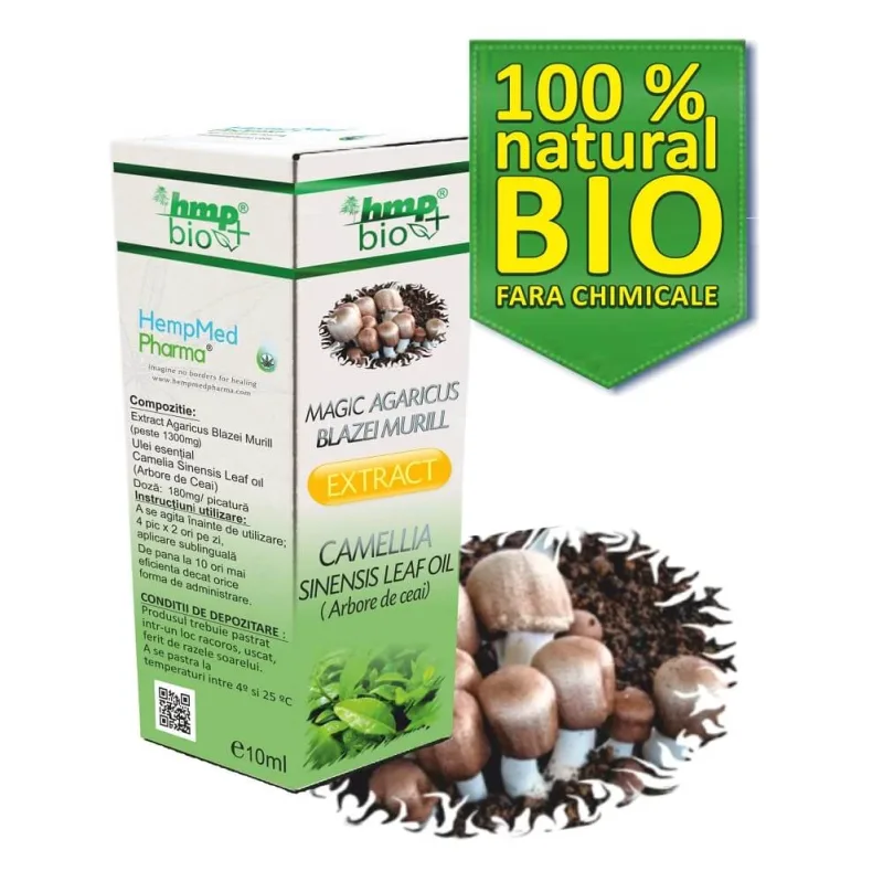 Magic Agaricus Blazei Murill Extract Arbore de ceai, ulei, 10 ml, HempMed Pharma — preț și oferte