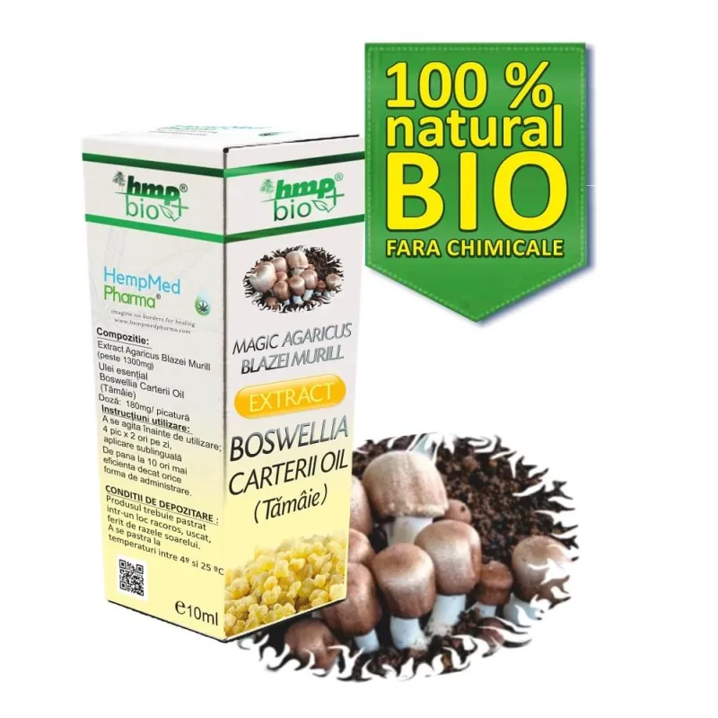 Magic Agaricus Blazei Murill Extract de Tamaie ulei, 10 ml, HempMed Pharma — preț și oferte