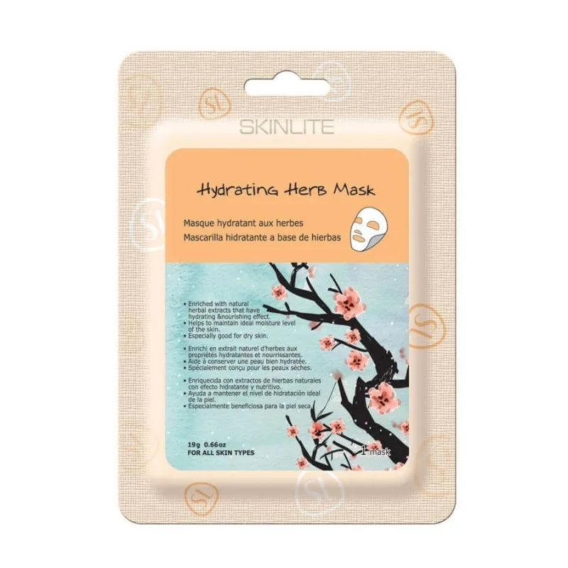 Masca hidratanta cu plante, 19 ml, Skinlite — preț și oferte