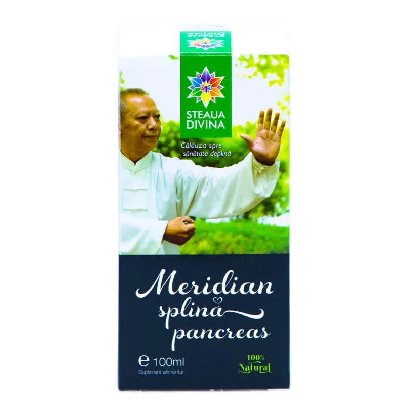 Meridian Splină Pancreas extract, 100 ml, Steaua Divina — preț și oferte