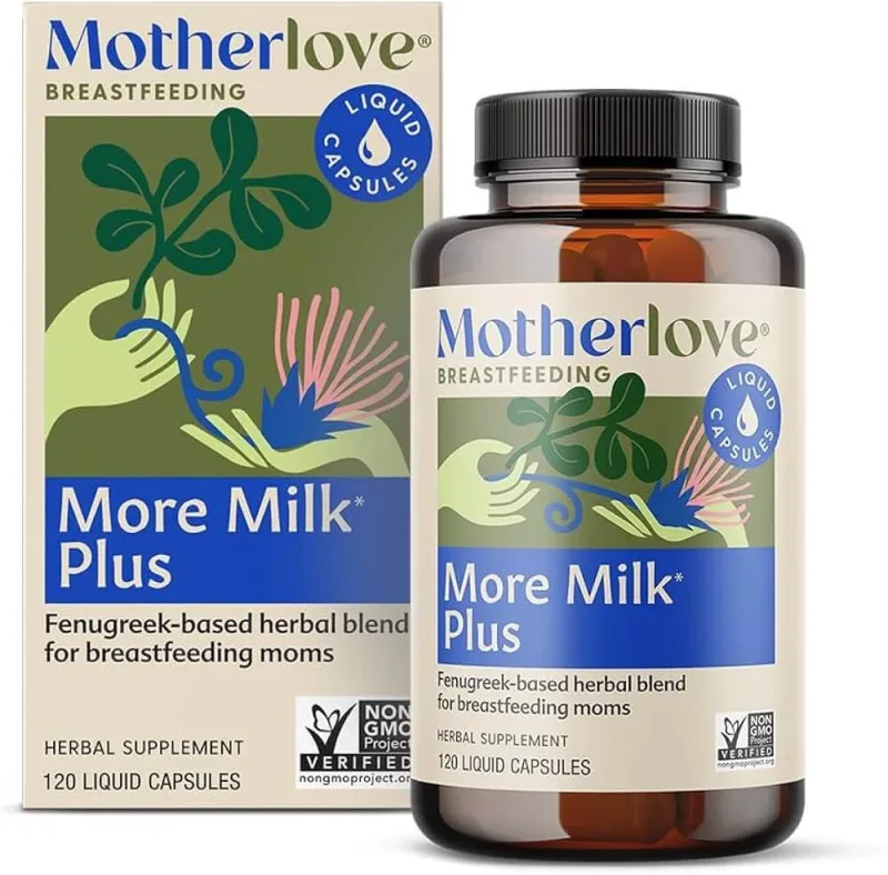 More Milk Plus, 120 capsule, Motherlove Herbal — preț și oferte