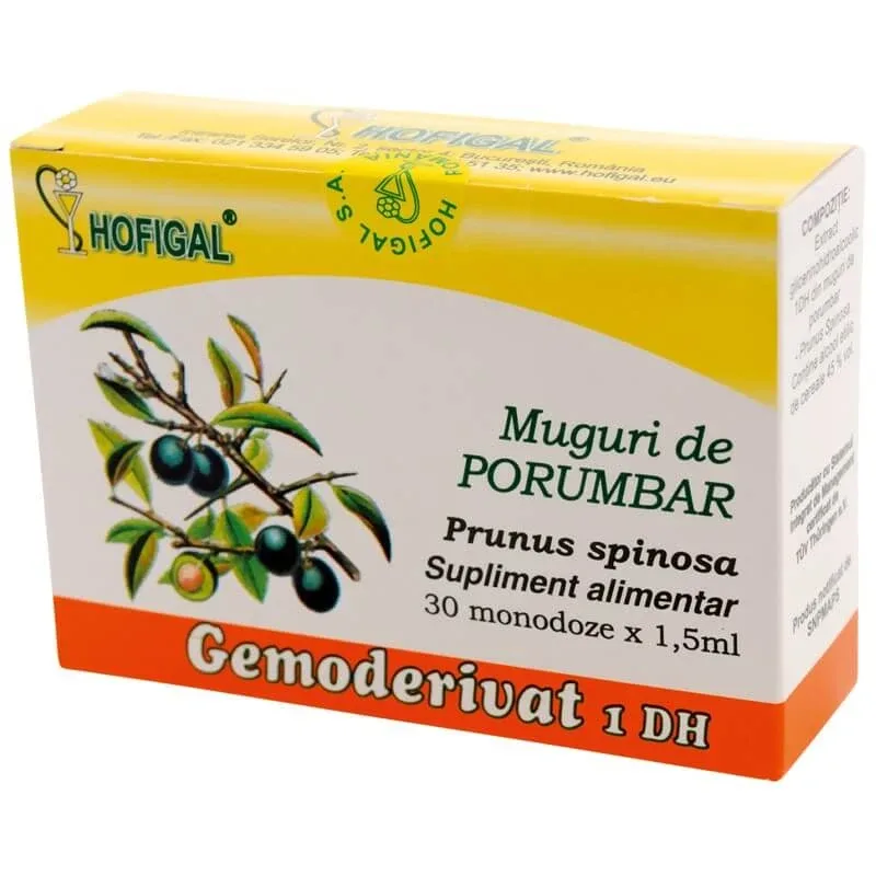 Muguri de Porumbar, Gemoderivat, 30 monodoze, Hofigal — preț și oferte