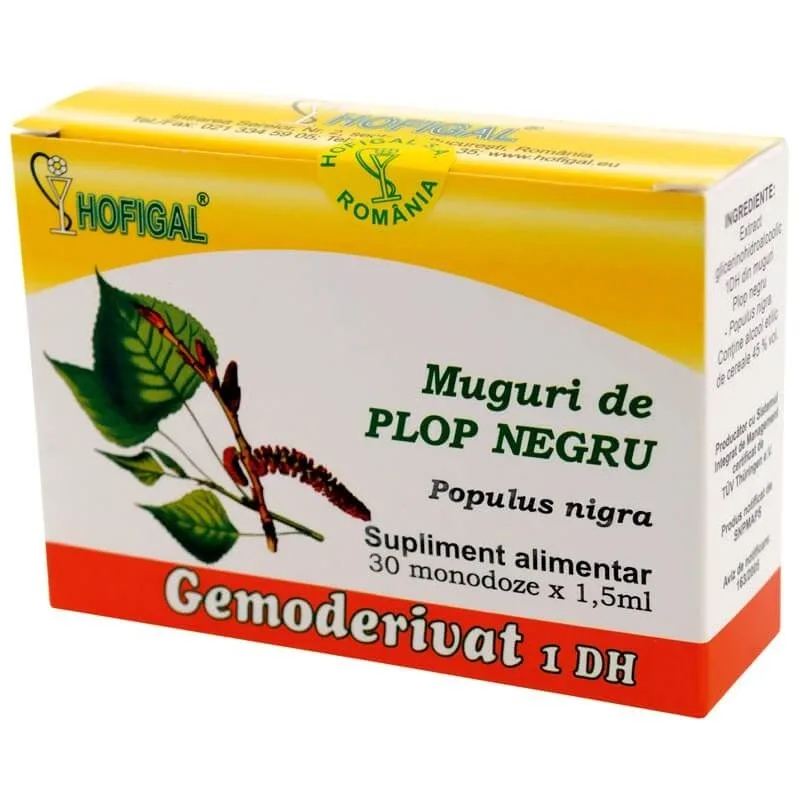 Muguri de Plop Negru, 30 monodoze, Hofigal — preț și oferte