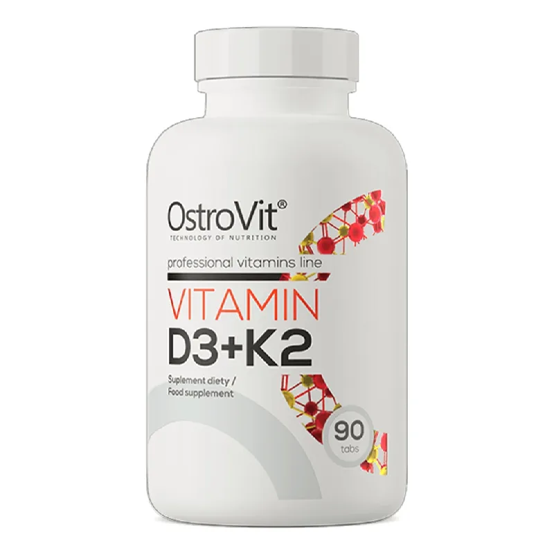 Vitamin D3 + K2, 90 tablete, OstroVit — preț și oferte